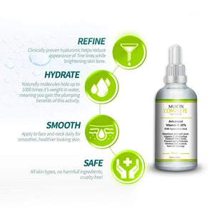 MUICIN - Vitamin C + Hyaluronic Acid Complete Skin Solution Serum